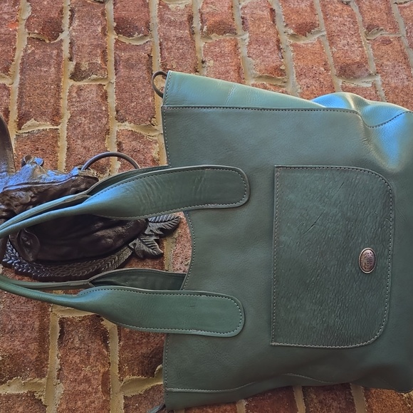 EUC American West Leather Bag - Picture 3 of 16